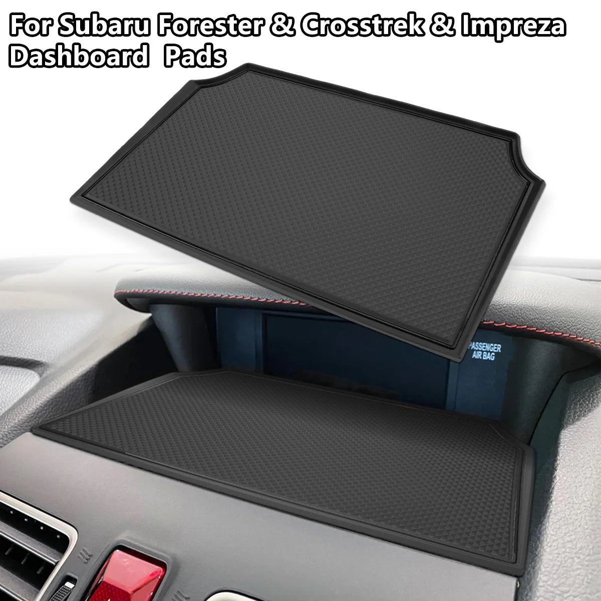 Car Central Control Dashboard Mat For Subaru Forester 2014-2018 For Subaru Crosstrek 2012-2017 For Subaru Impreza 2012-2016