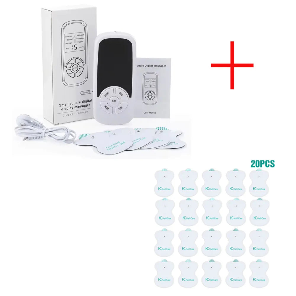 Portable EMS TENS Unit Muscle Stimulator 6 Mode Body Massager