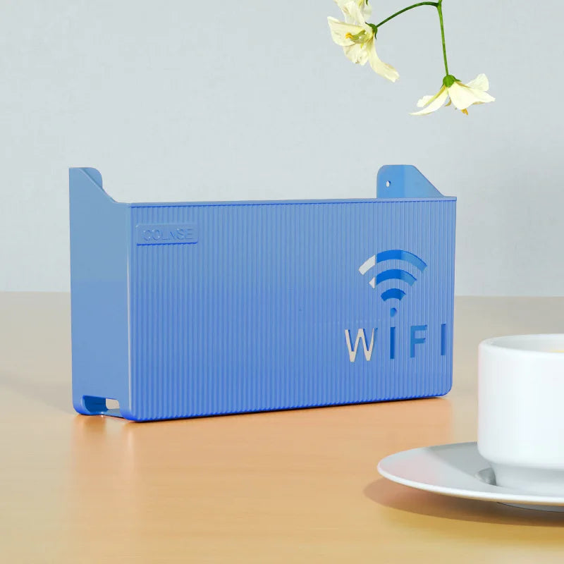 Wireless Wifi Router Shelf Storage Box Wall Hanging ABS Plastic Organizer Box Cable Power Bracelet Organizer Box Home Decor New