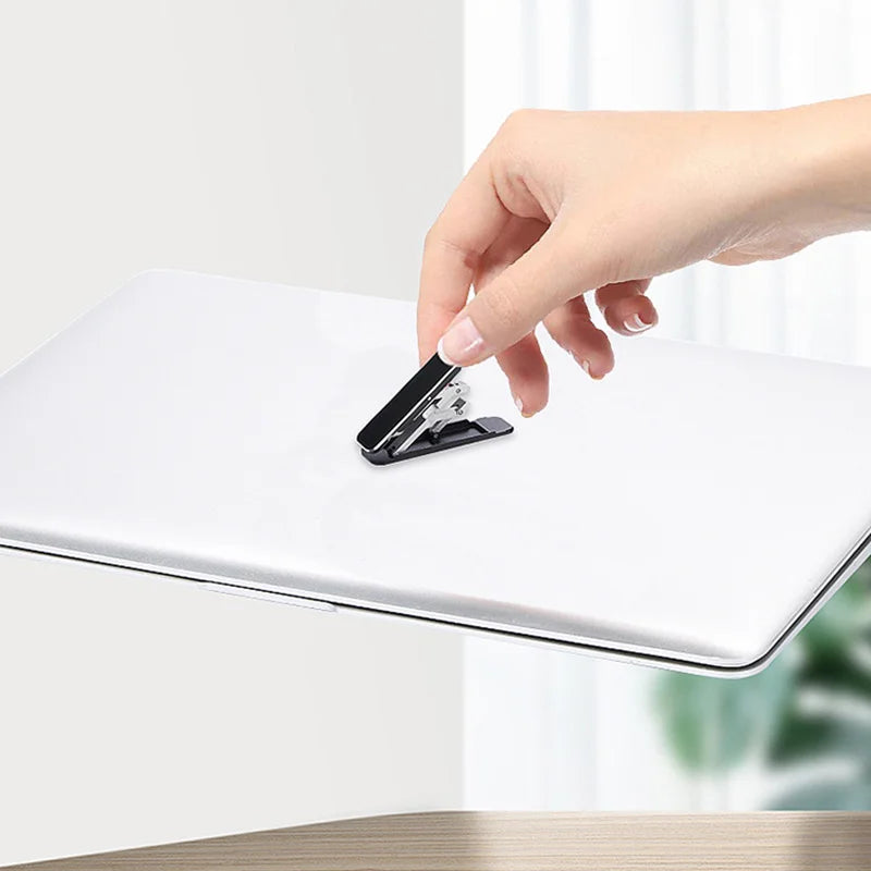 Universal Mini Phone Stand Adjustable Back Sticker Self-Adhesive Folding Invisible Desktop Stand for Xiaomi IPhone Huawei