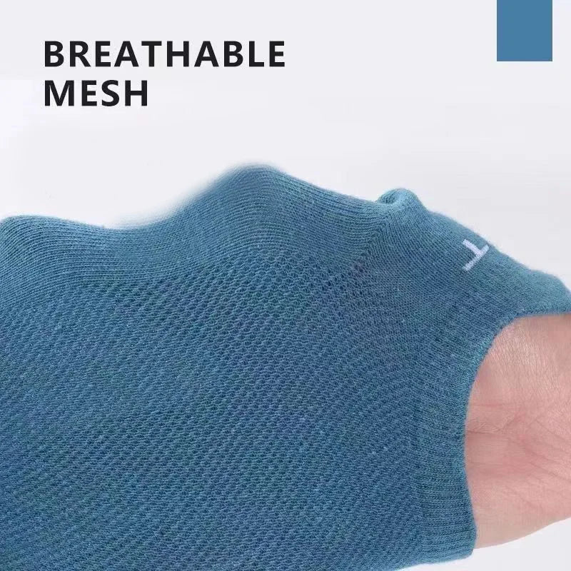 Breathable Summer Mesh Performance Low-Cut Socks