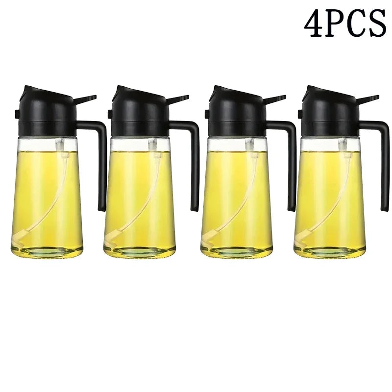 Professional 2-in-1 Atomised Oil Spray and Pour Bottle
