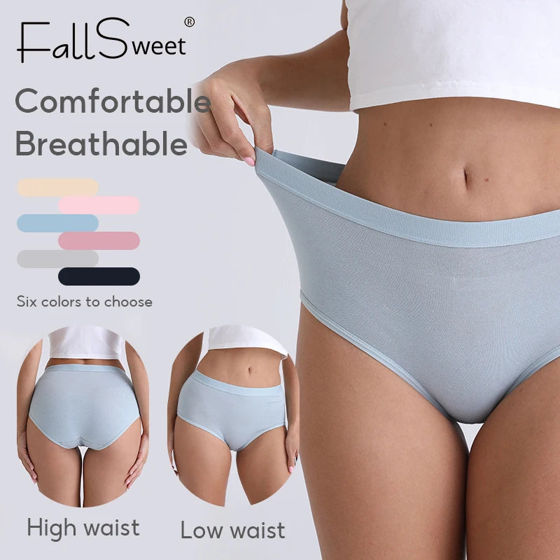 Multicolor Seamless No Show High Waist Knickers 5-Pack