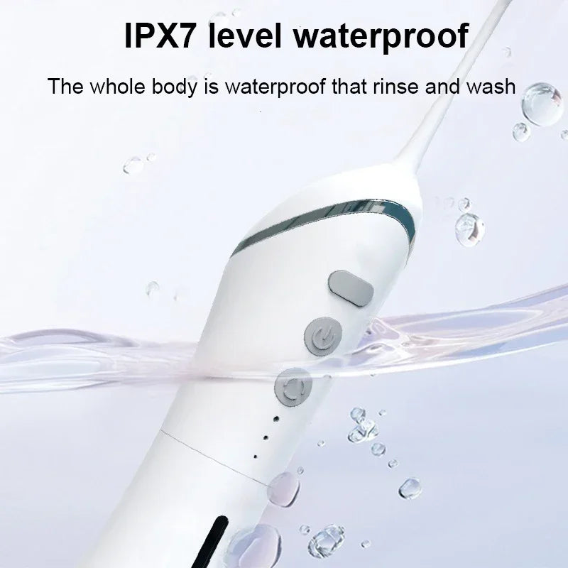 TINSOL Electric Tooth Flosser High Pressure Jet Flosser Electric Toothbrush Whitening USB Rechargeable Gum Care Jet Scaler