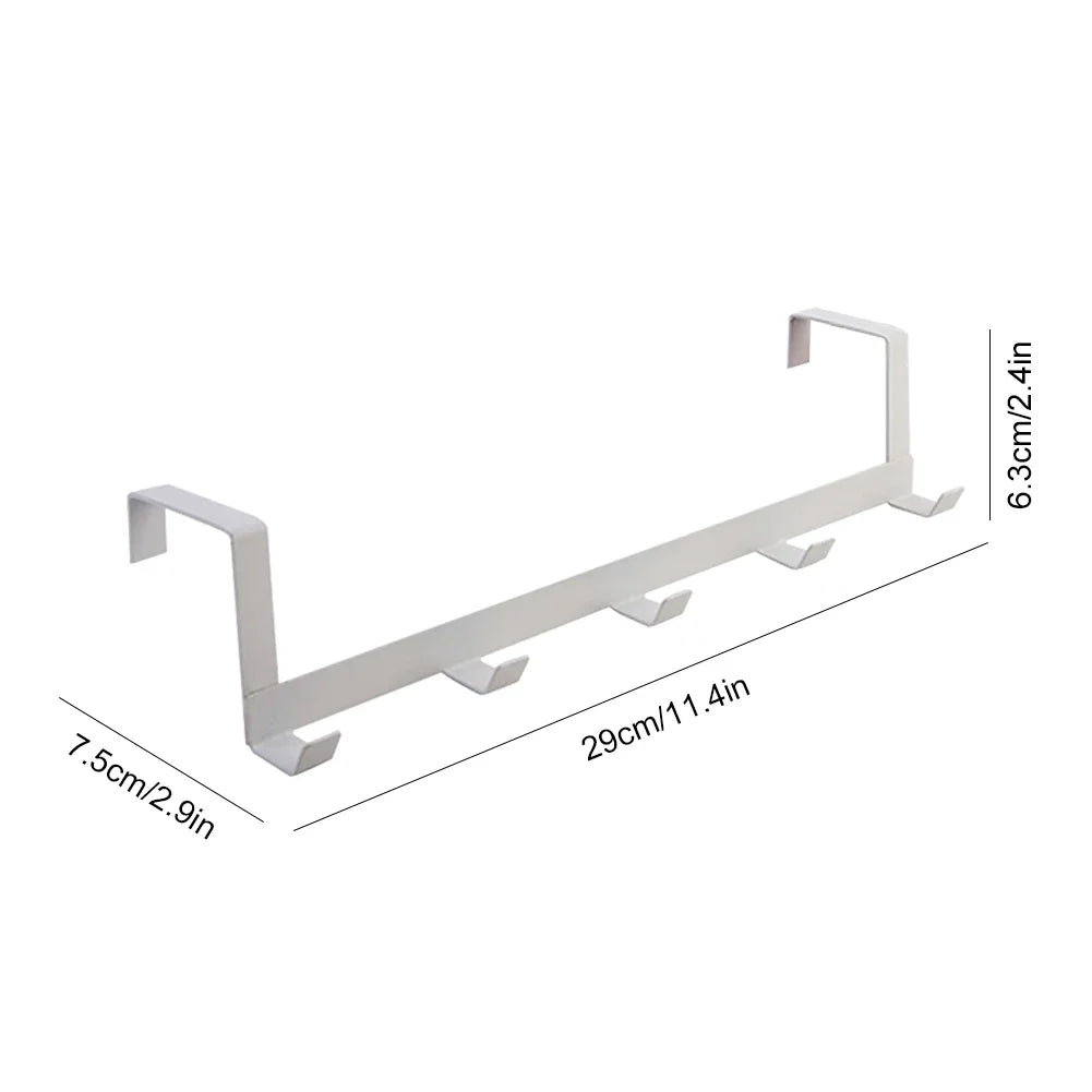 360° Rotating Stainless Steel Six-Claw Belt and Accessory Hanger