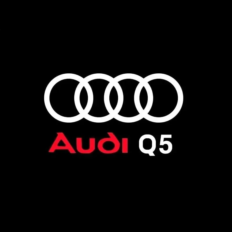 Luz de Boas-Vindas LED para Porta de Carro HD Projetor para Audi A3 A4 B8 8P 8V A6 C7 A5 Q5 B7 B6 B9 SLINE QUTTRO RS SQ5 Q3 Q7 S3 S4 S5 Q5