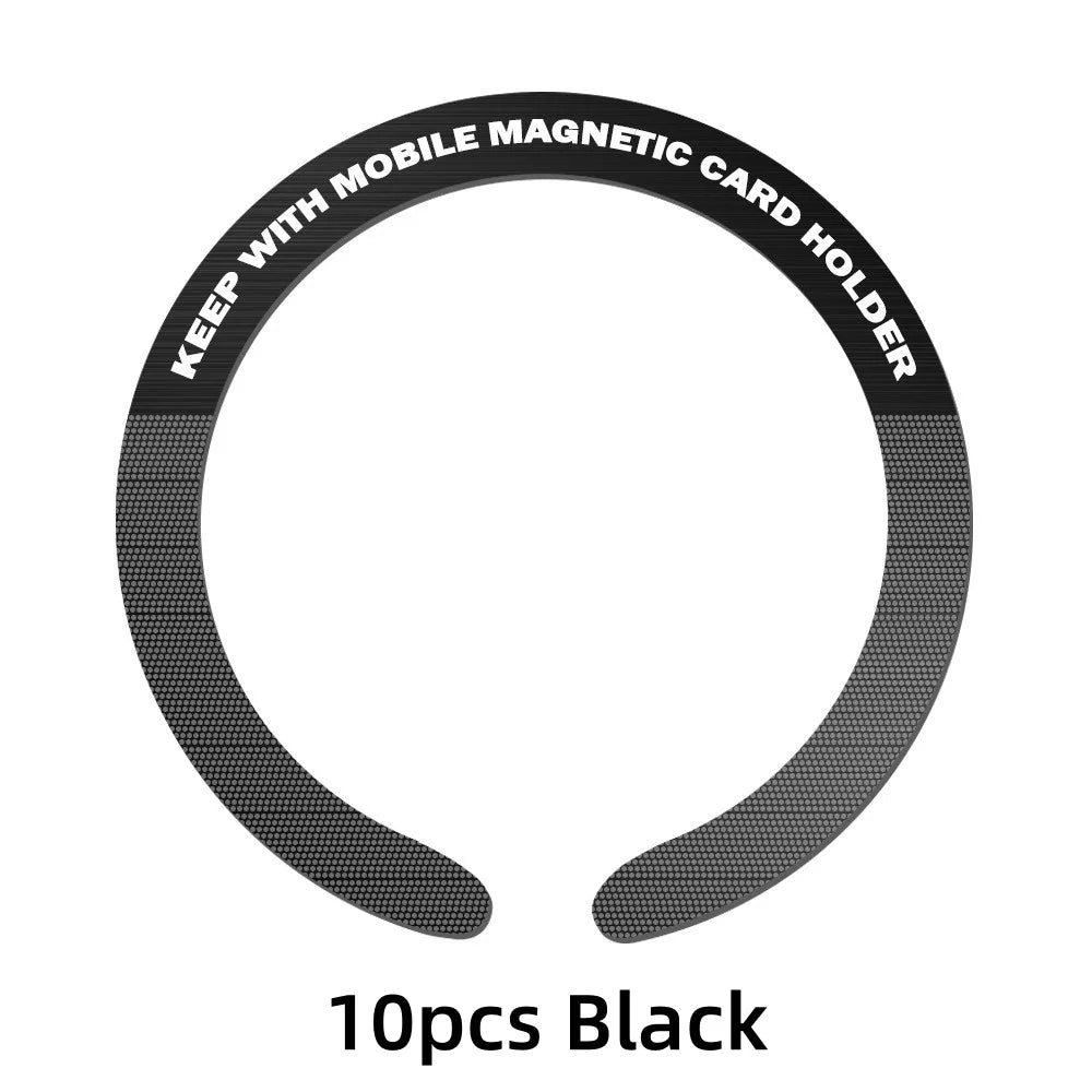 5/10 Pcs Magnetic Ring Wall Holder For iPhone Magnet Wall Mobile Phone Holder Magnetic Car Phone Stand Powerful Magnet Car Mount
