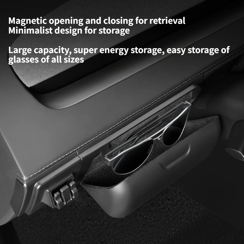 Tesla Model Y Juniper Dashboard Glasses & Cup Holder