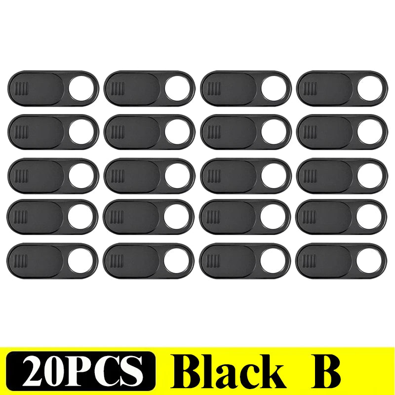 20-1PCS Webcam Camera Covers Privacy Sticker Anti-Peeping Protector Shutter Webcam Camera Lens Cover for Laptop iPad PC Macbook