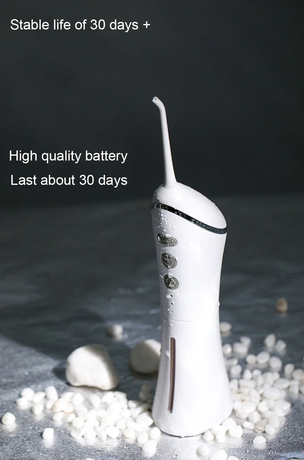 TINSOL Electric Tooth Flosser High Pressure Jet Flosser Electric Toothbrush Whitening USB Rechargeable Gum Care Jet Scaler