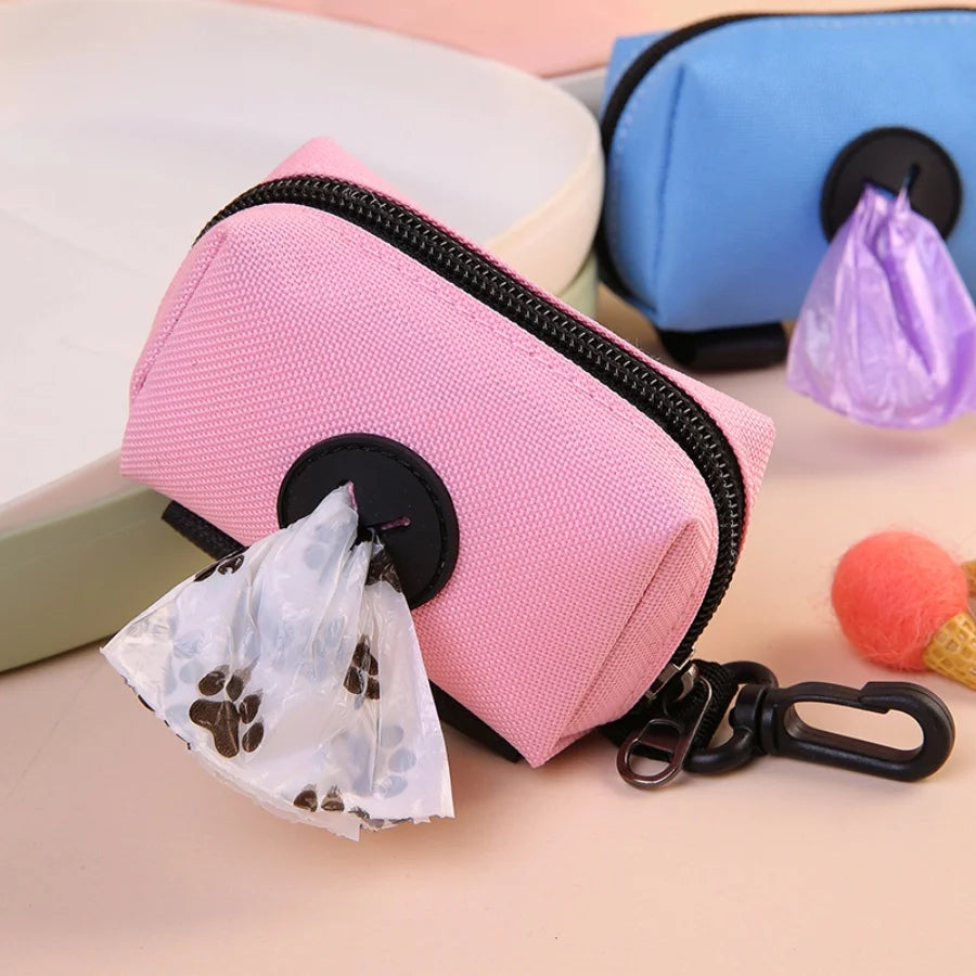 Velcro Canvas Pet Waste Bag Dispenser