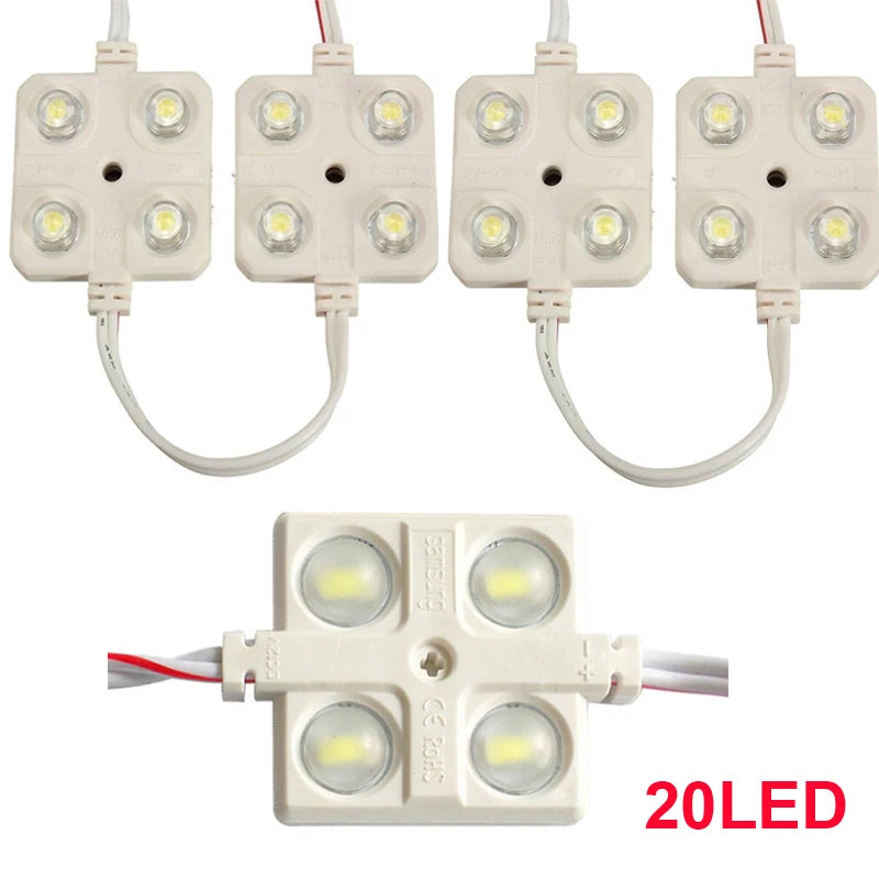 8/20/40 LED Interior Lights Kit For Trailer Lorries Sprinter Ducato Transit 40Led Interior Lights Kit For Trailer Lorries