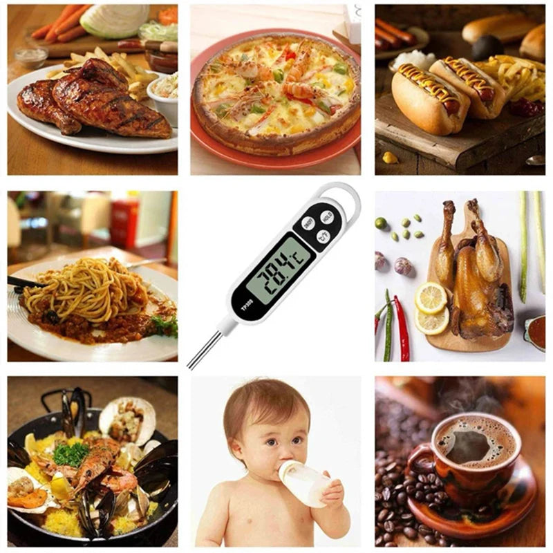 TP300 Precision Digital Food Thermometer for Meat Milk BBQ