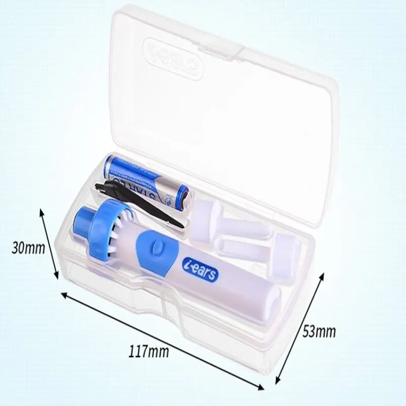 Portable Automatic Ear Cleaner for Adults and Children Soft-head Electric Earpick Ear Cleaning Ear Spoon Remover Earwax Kit