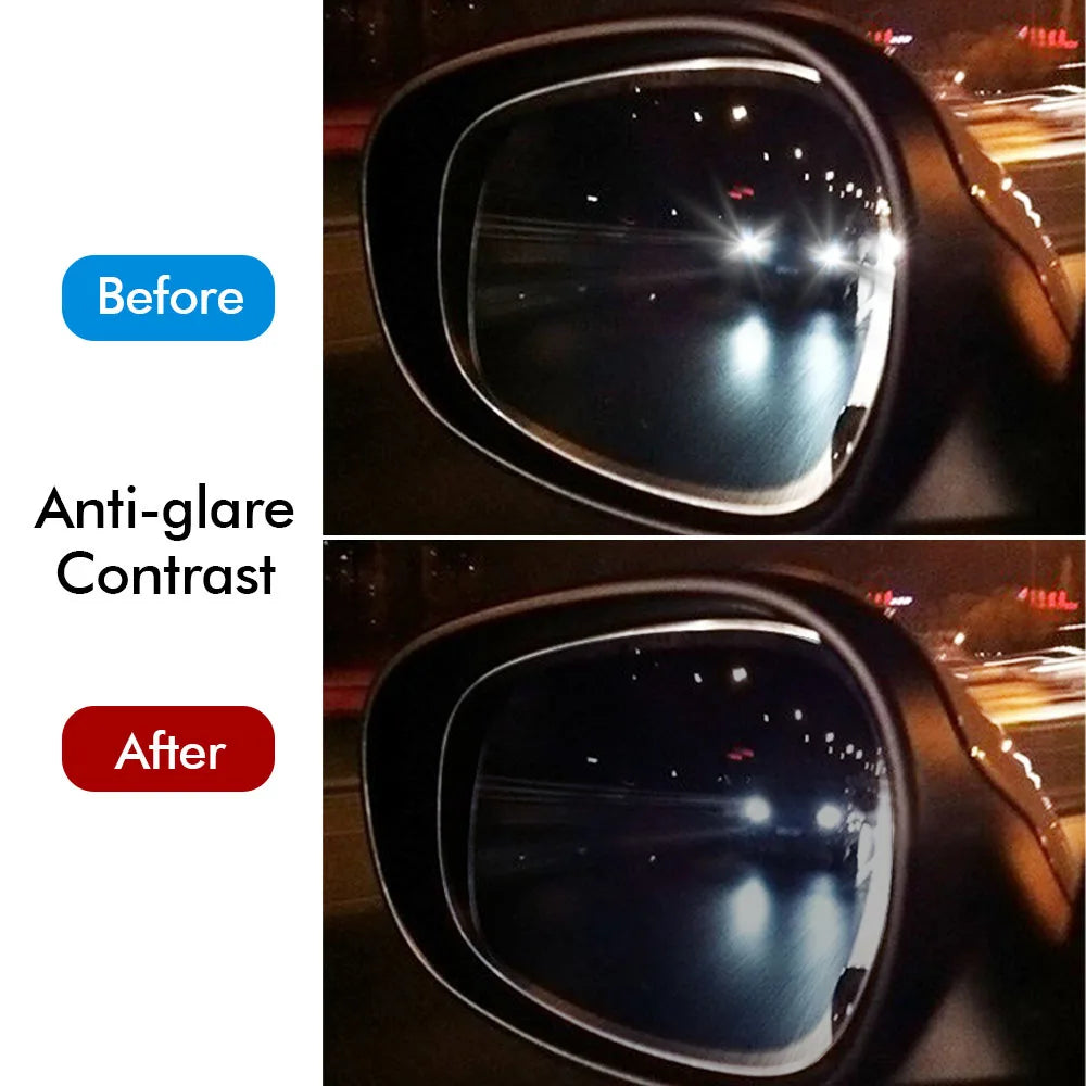 Car Rainproof Anti Fog Sticker Car Rainproof Film Clear Window Waterproof Film for Car Motorcycle Mirrors Film Accessories