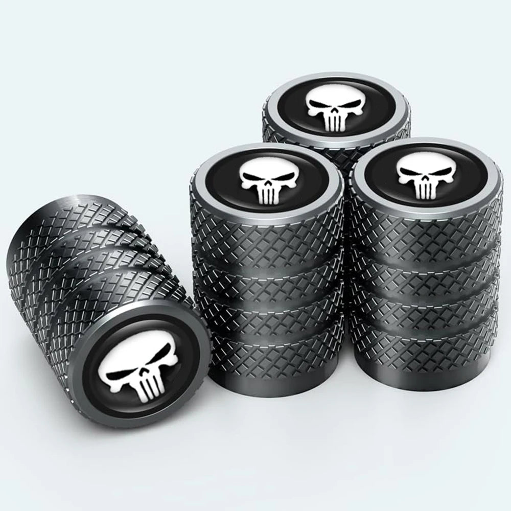 1Set Car Tire Valve Caps Tire Dust Caps Tire Air Cover for Cars, SUVs, Bike and Bicycle, Trucks, Motorcycles