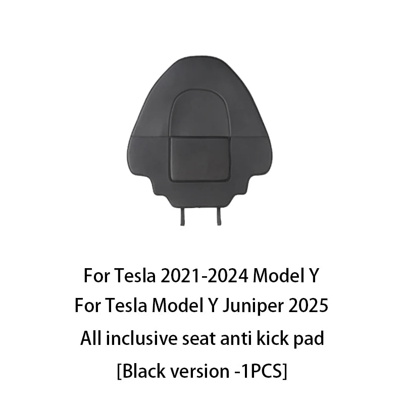 Tesla Model 3 & Y Leather Seat Back Kick Protectors