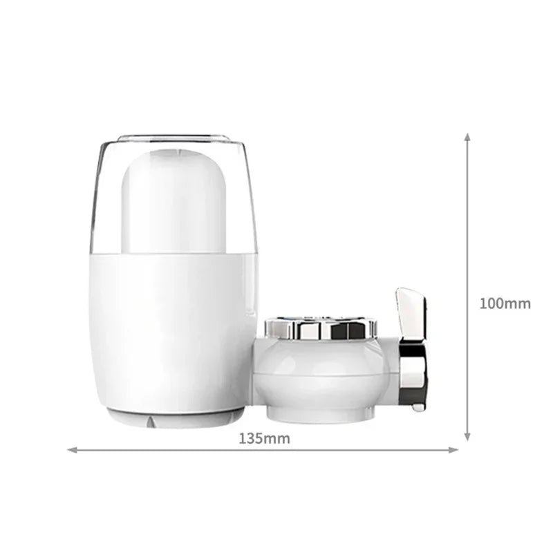 5-Layer Ceramic Faucet Water Purifier with Cleanable Filter
