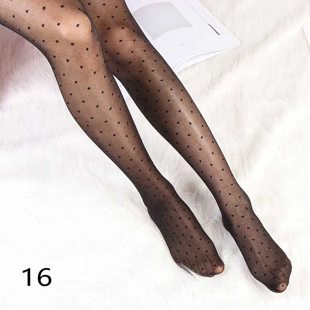 Sexy Various Styles Sheer Silk Stockings Thin Pantyhose