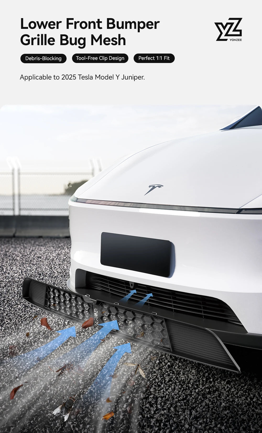 Tesla Model Y Juniper & Model 3 Highland Air Intake Filter
