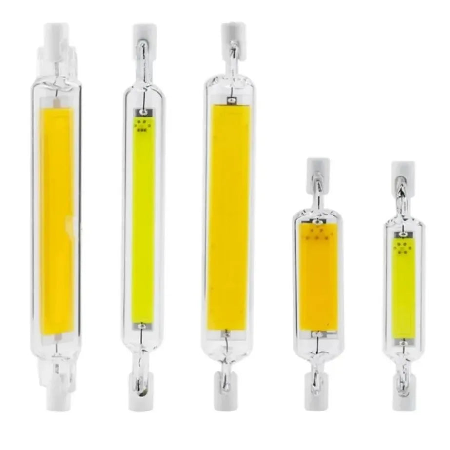 PaaMaa R7S LED COB Glass Tube 78mm 189mm 118mm J78 J118 High Power COB Light Bulb AC 110V 220V Home Replace Halogen Lamp
