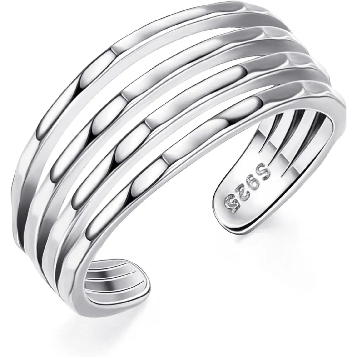 Adjustable 925 Sterling Silver Minimal Toe Ring