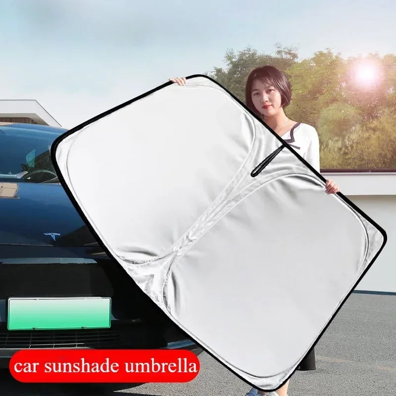 Car Windshield Sun Shade For Citroen Picasso Sunshade Summer Visor Protector Foldable Blocks UV Rays Protection Accessories