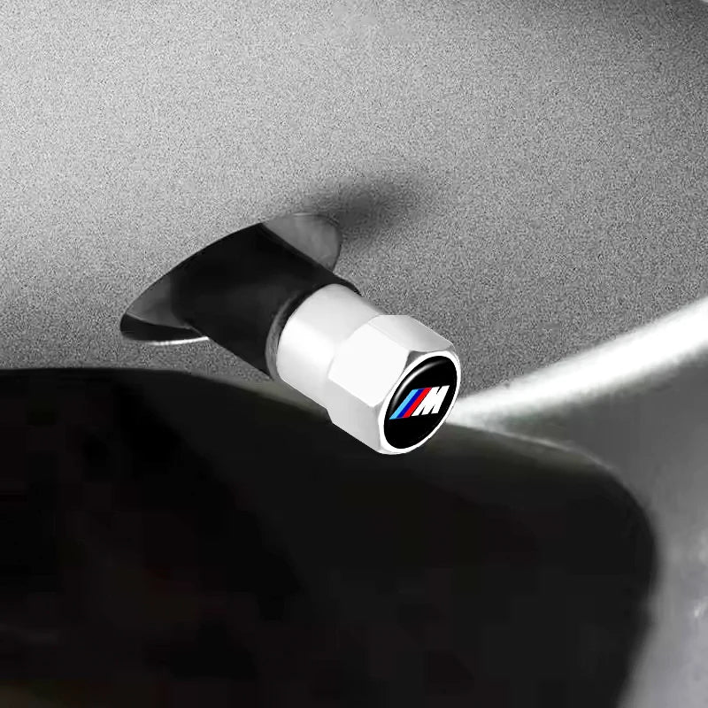 4Pcs Car Styling Wheel Tire Valve Caps Cover Accessories For BMW M Sports E36 E39 E46 E60 E90 E90 F10 F30 G20 G21 G30 G11 F15 X5
