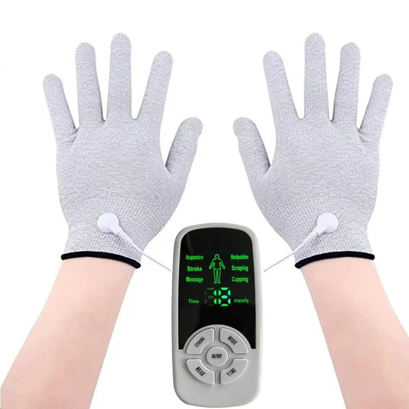 Portable EMS TENS Unit Muscle Stimulator 6 Mode Body Massager