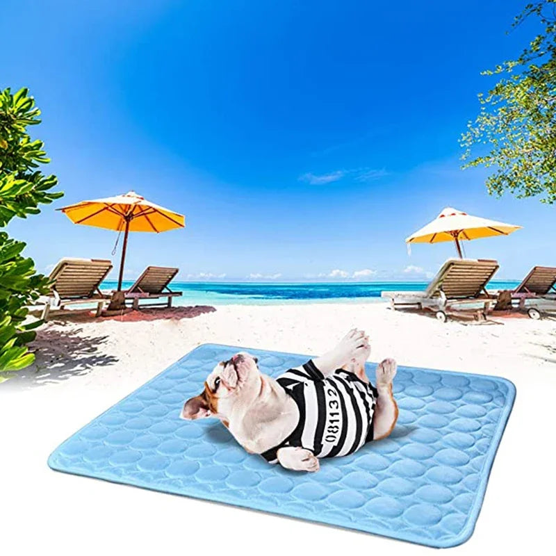 Premium Breathable Cooling Pet Mat for Summer Comfort