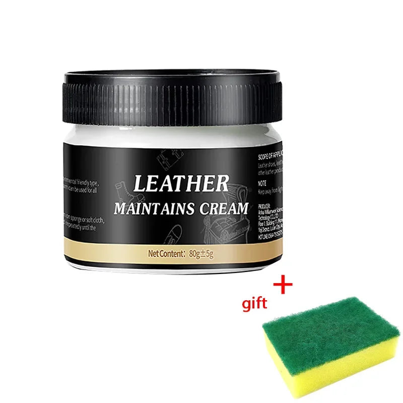 100g Leather Maint Ains Cream and Shoes Boots Bag Repair Polishing Cleaner Leather Coat Car Seats Deeply Nourishing Care