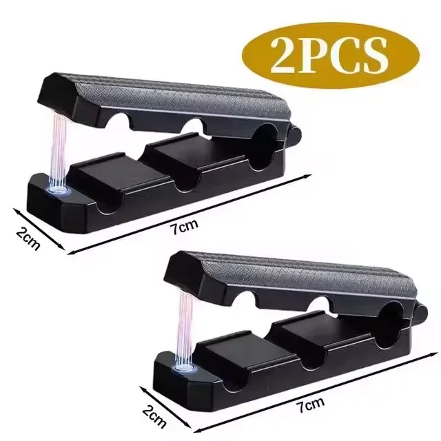 2 PCS Magnetic Cable Clips Cables Smooth Adjustable Cord Holder Under Desk Cable Management Wire Keeper Data Line Organizer