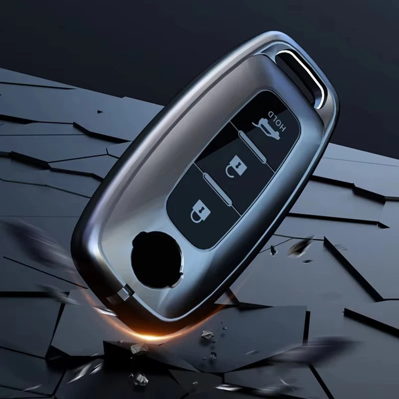 For Nissan Rouge Kicks Pathfinder J12 Ariya Altima Rogue Qashqai Bluebird Sylphy Remote Car Key Case Cover Holder Accessories