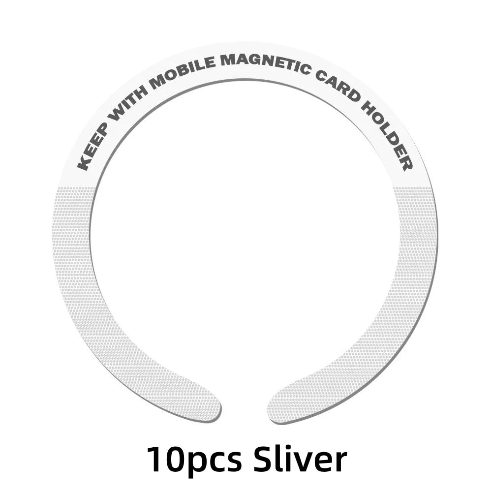5/10 Pcs Magnetic Ring Wall Holder For iPhone Magnet Wall Mobile Phone Holder Magnetic Car Phone Stand Powerful Magnet Car Mount
