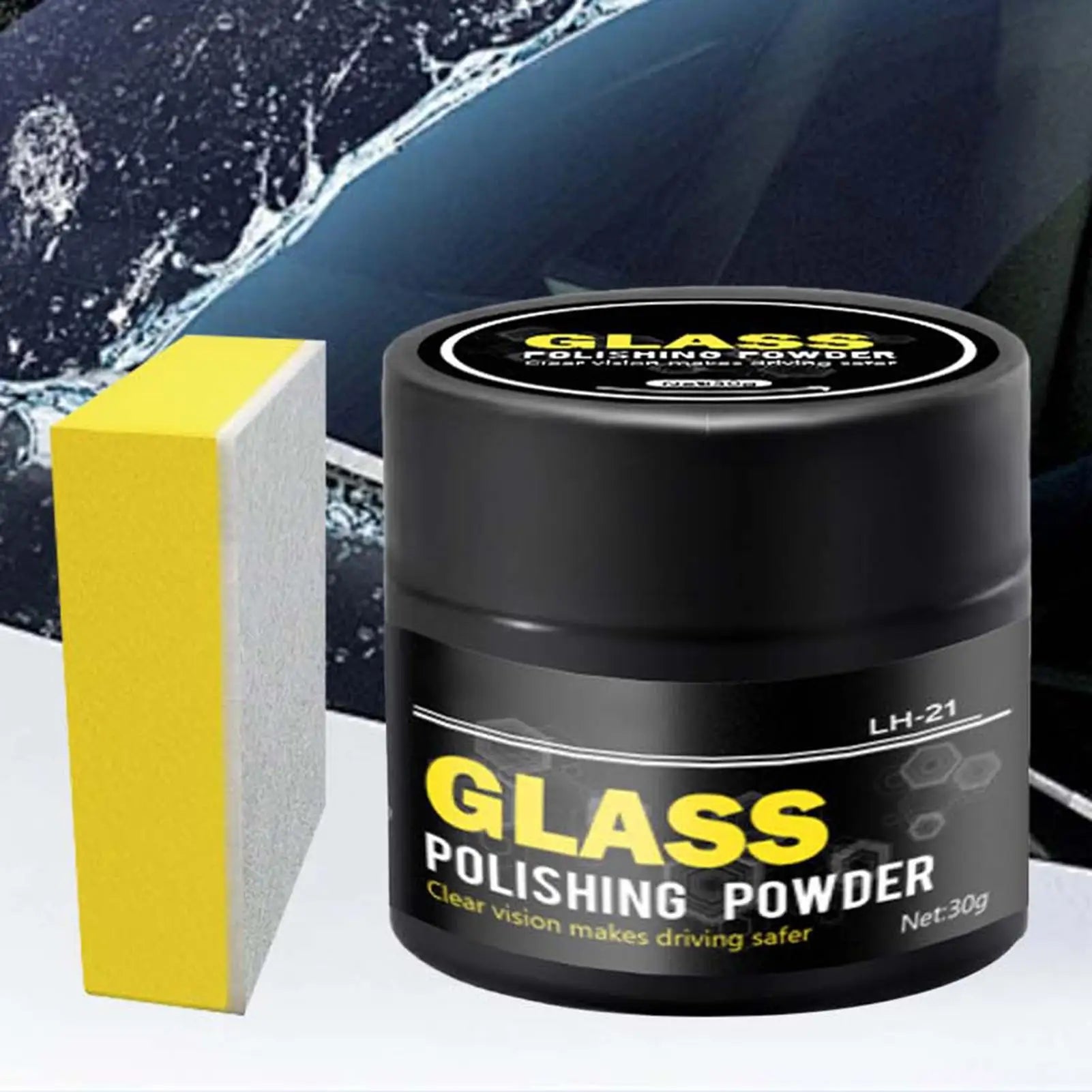 Cerium Oxide Powder For Glass Polishing Car Window And Mirror Repair Kit Car Scratch Compound Glass Oil Film Cleaner