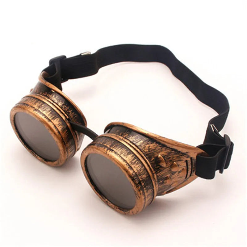 2021 Nova Chegada da Moda Óculos de Sol Estilo Vintage Steampunk Óculos de Soldar Punk Óculos Cosplay Marca Designer Lente Cinco Cores