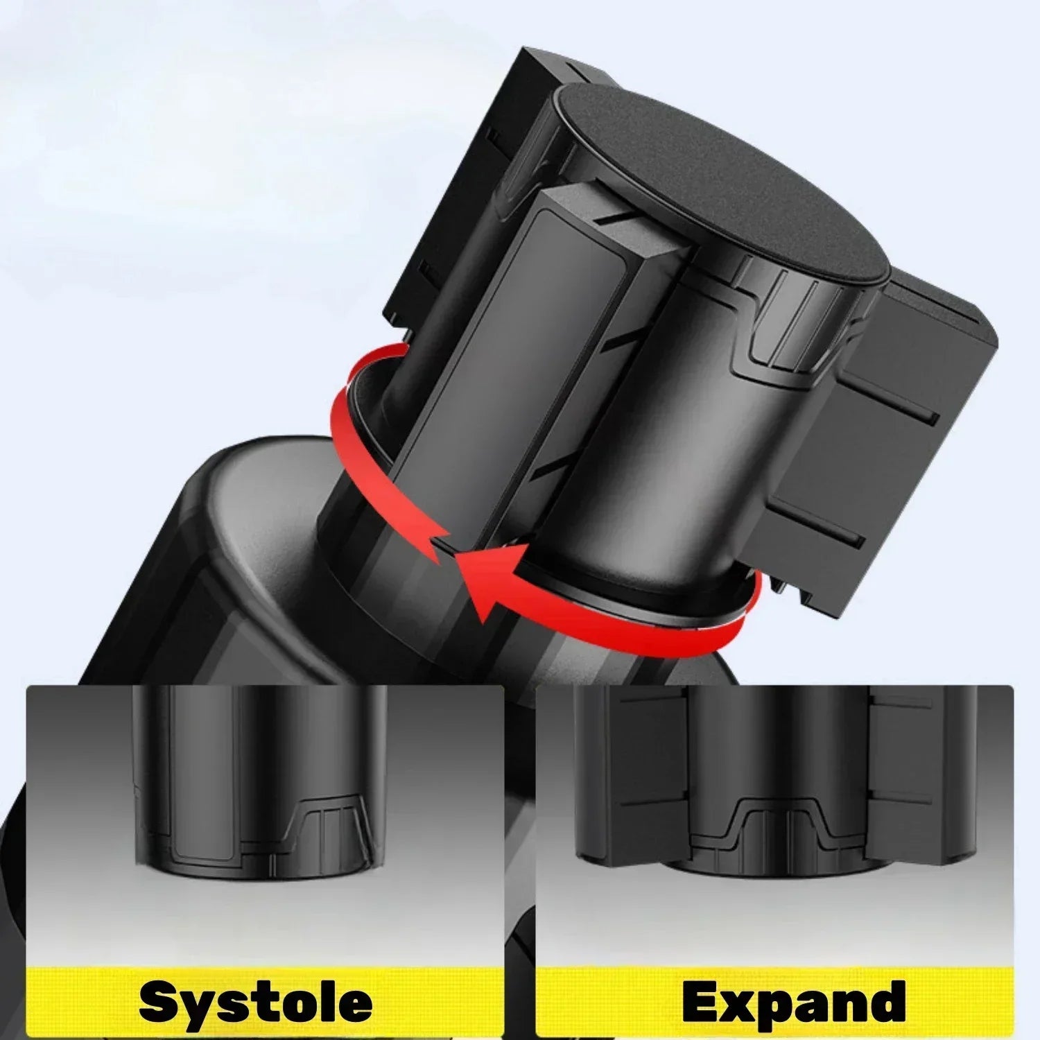 1PC Upgraded Car Cup Holder Expander with Adjustable Base Stable Auto Bottle Support for 6.5CM-10.5CM Cup Universal Holder