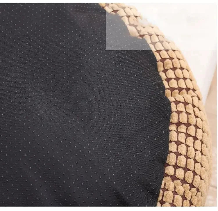 Cama Redonda Para Animais De Estimação Cão Gato Cachorro Casa Tapete Quente Cobertores De Inverno Cama Ortopédica Fofa Para Gatos E Cães, Adequada Para O Inverno