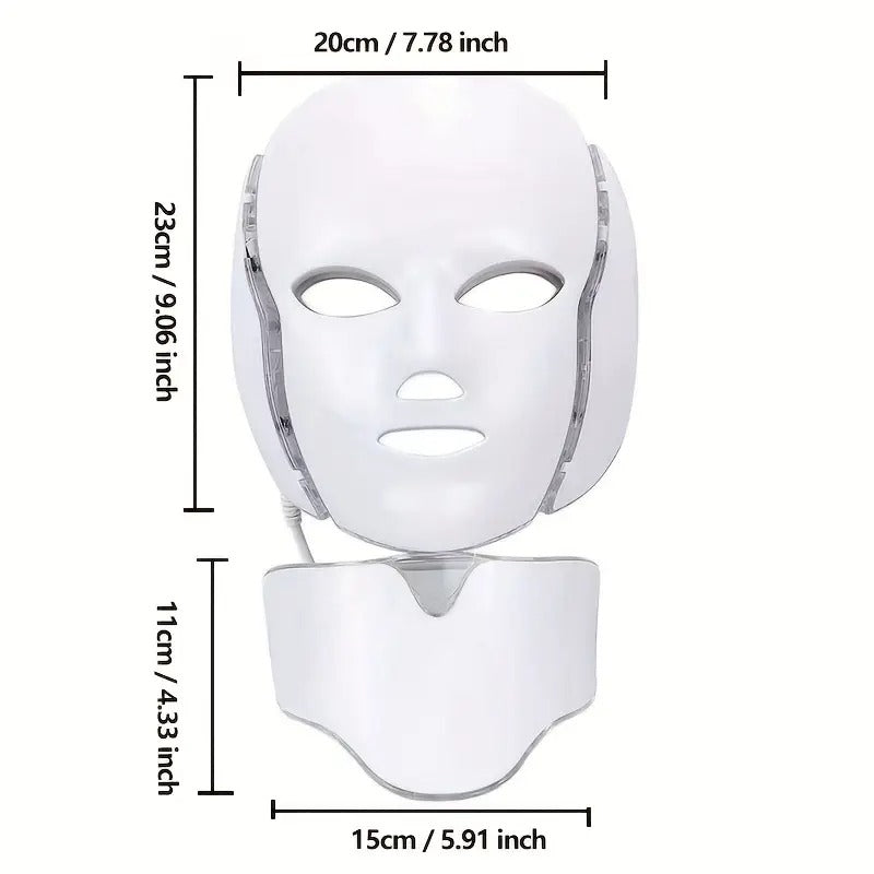 LED Facial & Neck Mask (7 Colors)-4