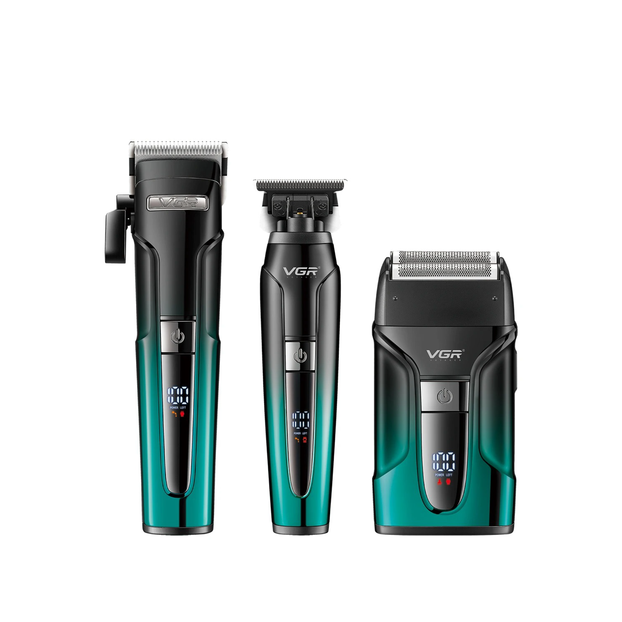 VGR 694 Professional 3-in-1 Clipper Set with Magnetic Dock